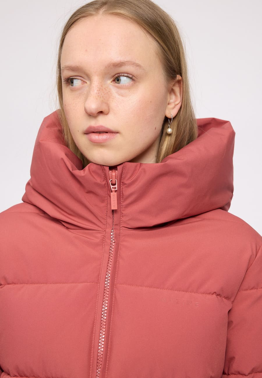Puffer Jacket- marsala