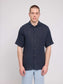 Hemd SHORTSLEEVE LINEN - ink blue