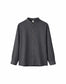 Hemd STAND COLLAR LINEN - anthra
