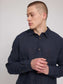 Hemd CLASSIC LINEN - ink blue