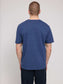 T-Shirt WOBBLY STRIPED- blue indigo-S