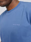 T-Shirt BACK PRINT-blue indigo