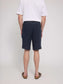 Shorts LINEN - ink blue