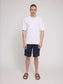 Shorts LINEN - ink blue