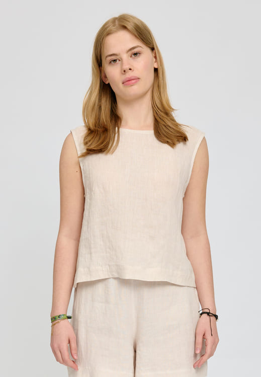 Top LINEN- moon