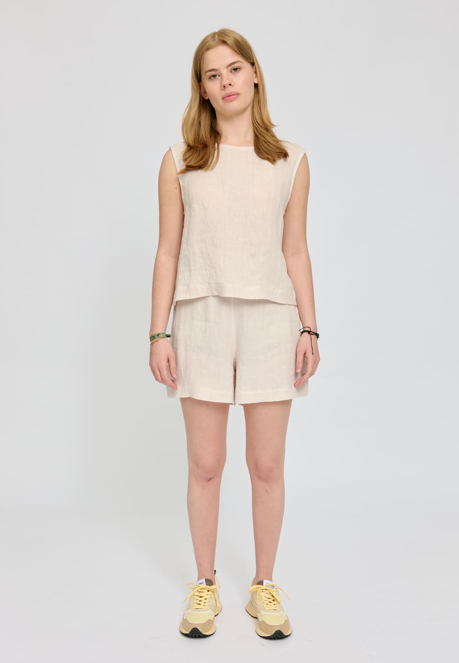 Top LINEN- moon