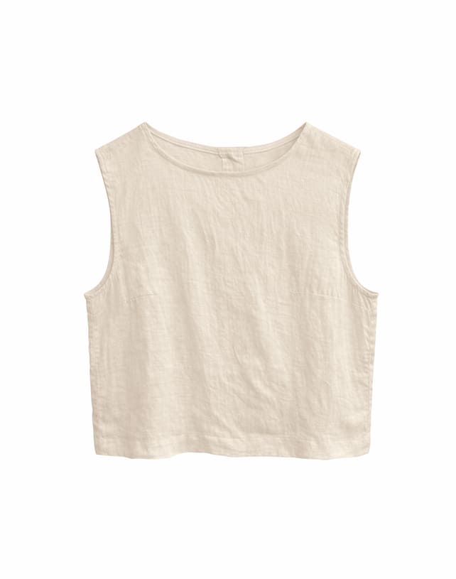 Top LINEN- moon