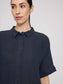 Shirt SHORT SLEEVE LINEN- ink blue