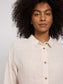3/4Bluse LINEN - moon