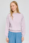 Sweatshirt BASIC- pastel lilac