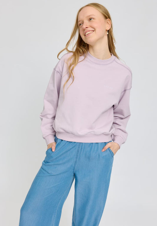 Sweatshirt BASIC- pastel lilac