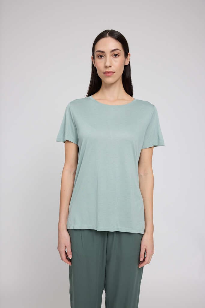 T-Shirt - pale aqua