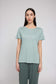 T-Shirt - pale aqua