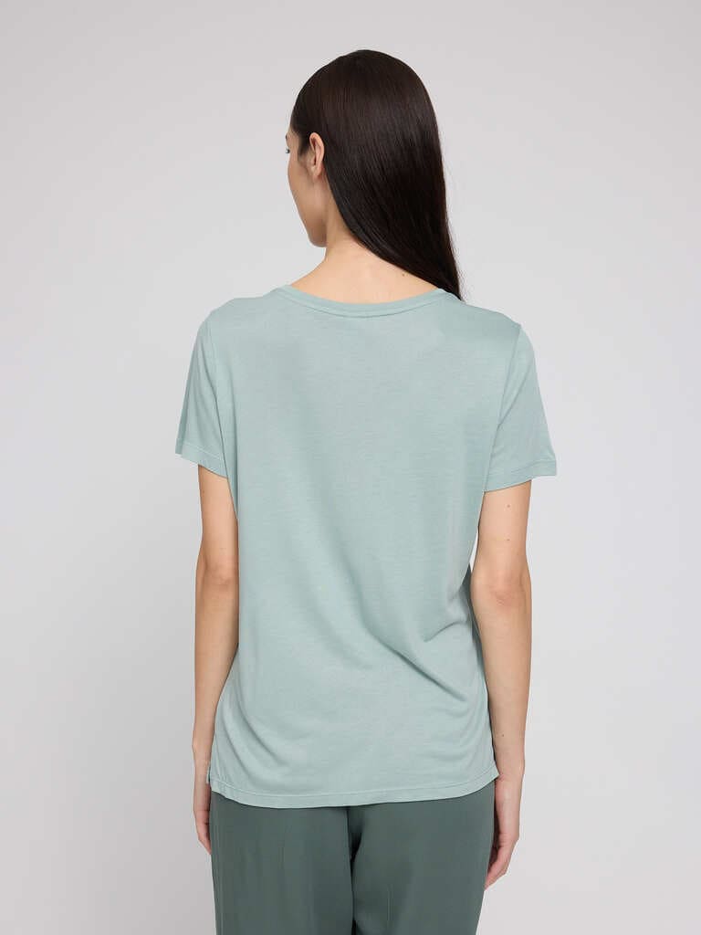 T-Shirt - pale aqua