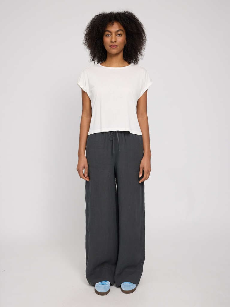 T-Shirt -CROPPED - off white