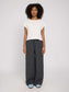 T-Shirt -CROPPED - off white