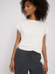 T-Shirt -CROPPED - off white