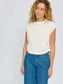 T-Shirt TIE DETAIL -off white