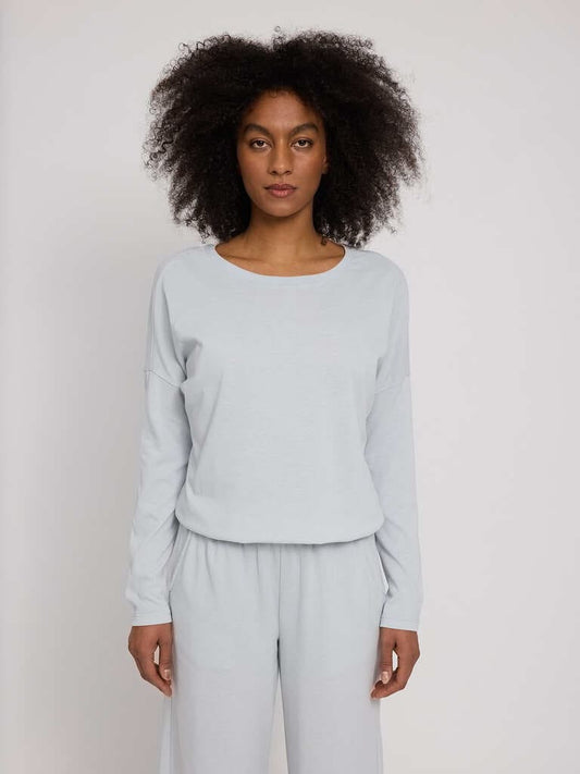 Longsleeve - pearl blue