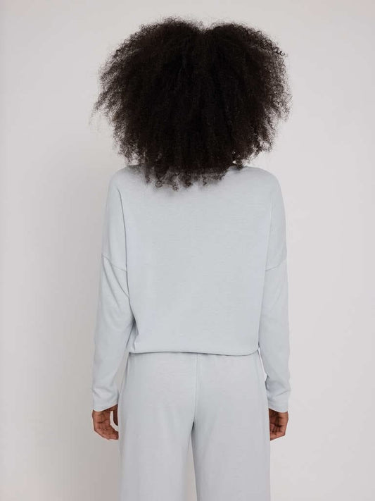 Longsleeve - pearl blue