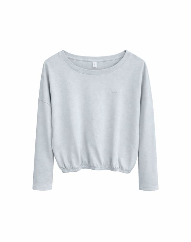 Longsleeve - pearl blue