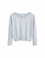 Longsleeve - pearl blue