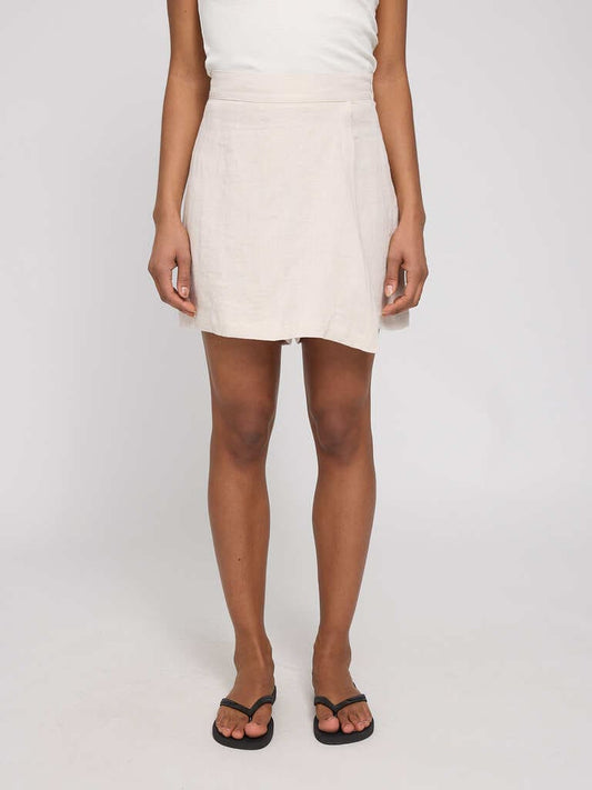 Linen Skort - moon