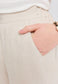 Linen Shorts - moon