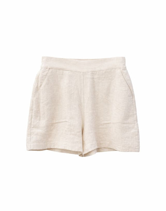 Linen Shorts - moon