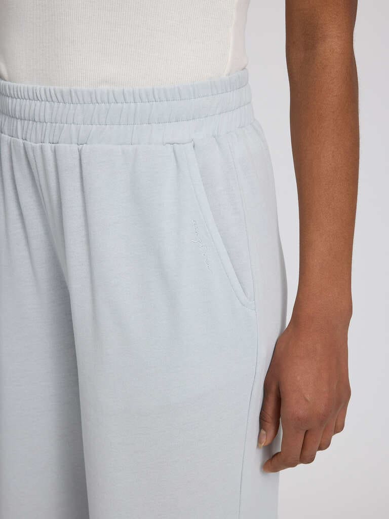 Pants WID LEG - pearl blue