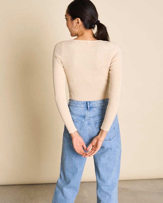 Longsleeve Casca - butter