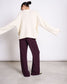 Wide Pants SMILLA - cherry lacquer
