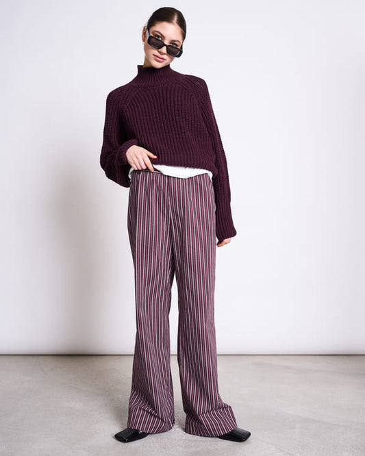 Jumper OLA - cherry laquer