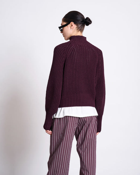 Jumper OLA - cherry laquer