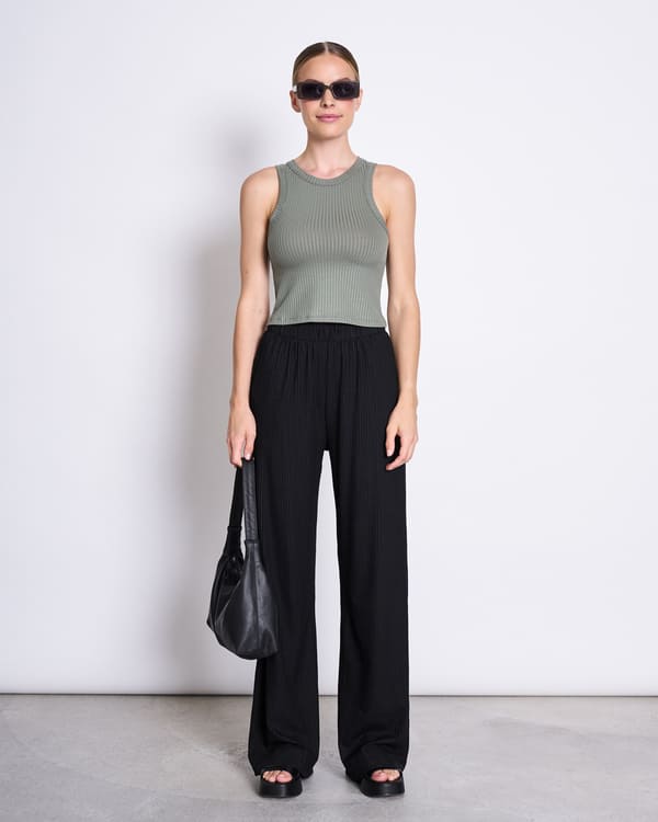 Wide Pants SMILLA - black