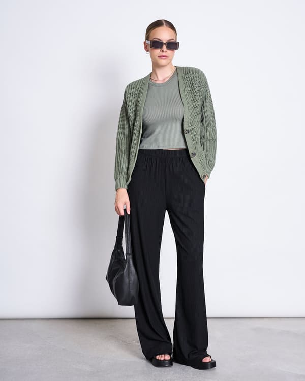 Wide Pants SMILLA - black