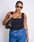 Top MERIDA - black