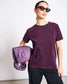 T-Shirt BOY - cherry lacquer