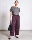 Cropped Blouse OLMOS -leo print