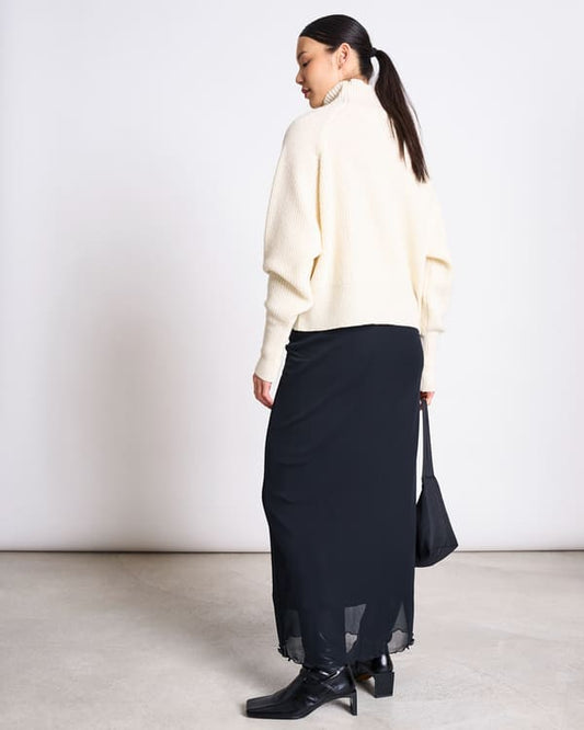 Jumper OLA WOOLY - offwhite