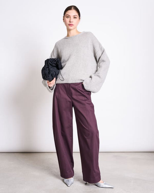 Pants YAURI- cherry laquer