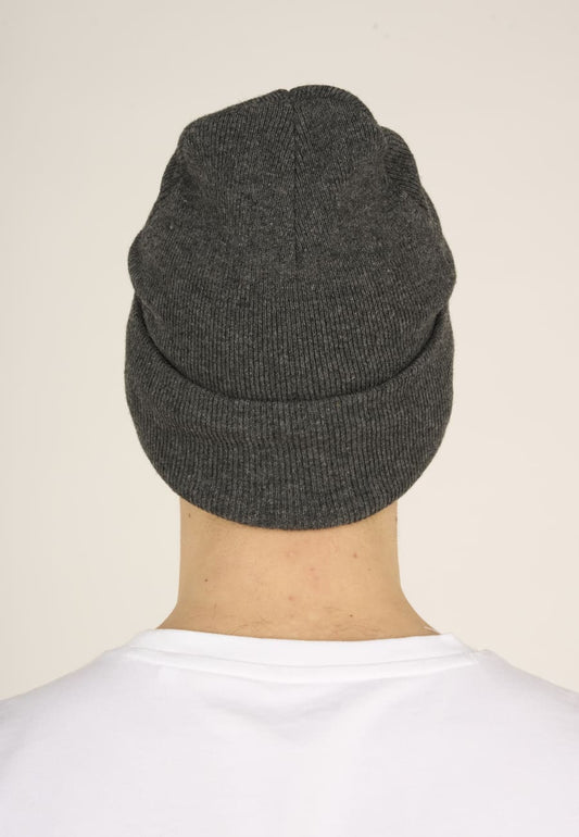 Beanie WOOL - grey melange