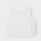 Top NAMSOS LACE - white