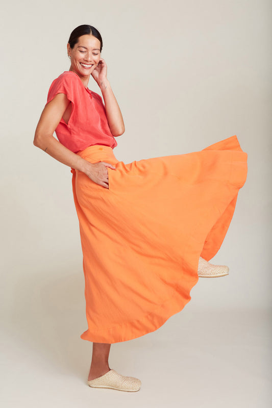 SKIRT BORA - orange