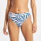 Bikini bottom SANDA - zebra blue 