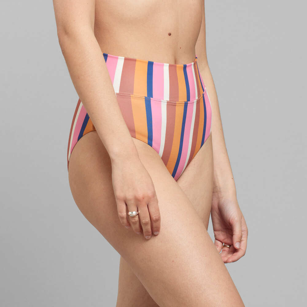Bikini Pants SLITE - multi stripe 