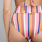 Bikini Pants SLITE - multi stripe 