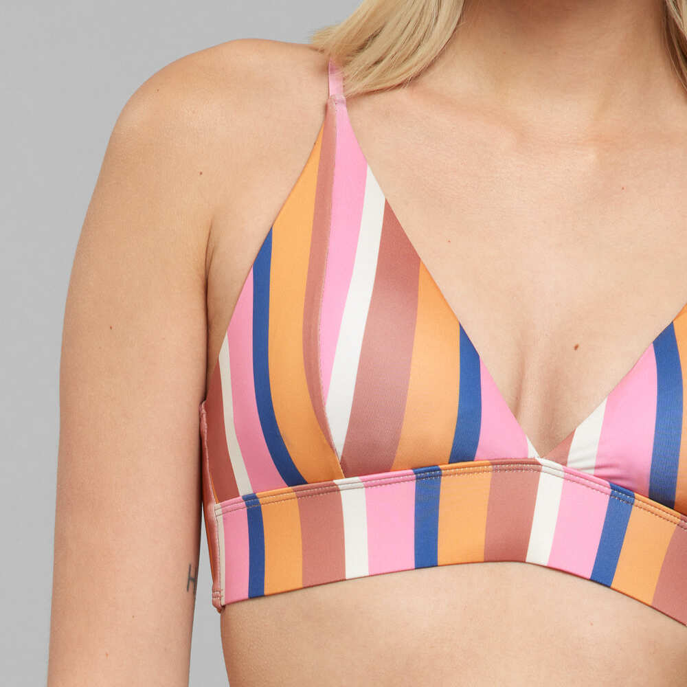 Bikini top ALVA - multi stripes 
