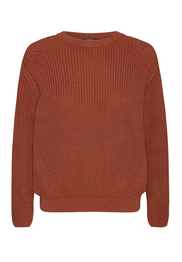 Sweater COZY - burned orange 