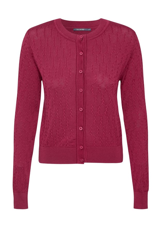 Sweater FLASHY - berry blossom 